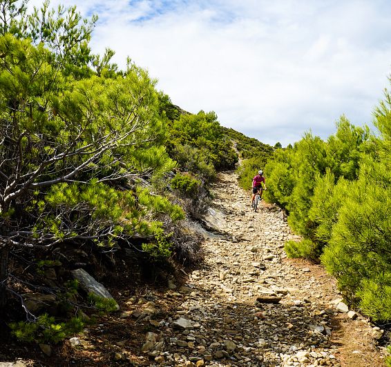 Mountain bike routes around Cap de Creus