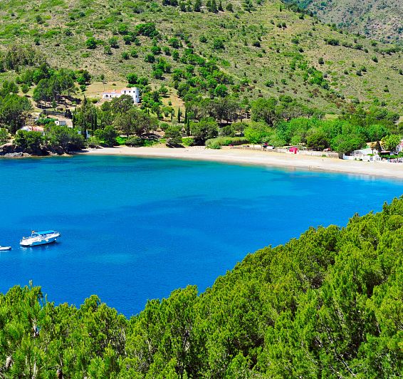 Route from Cala Montjoi to Cadaqués