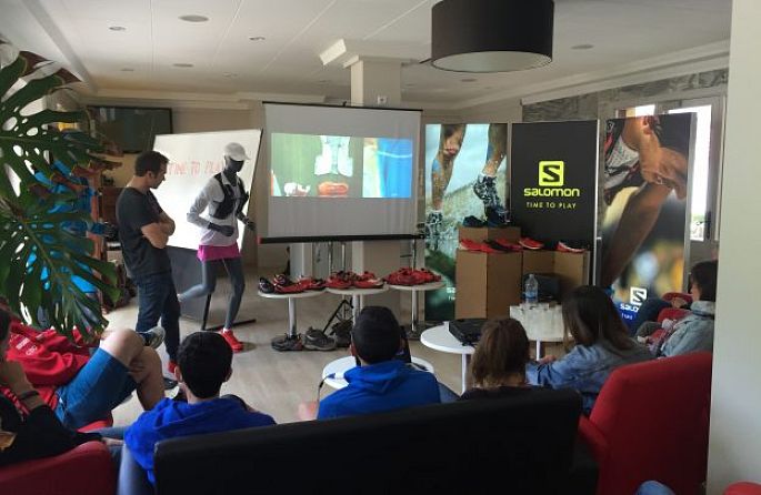Team Salomon a Cala Montjoi