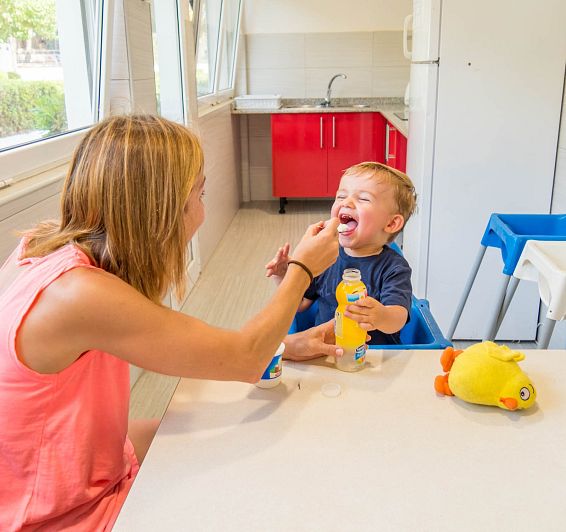 Baby bottle feeding