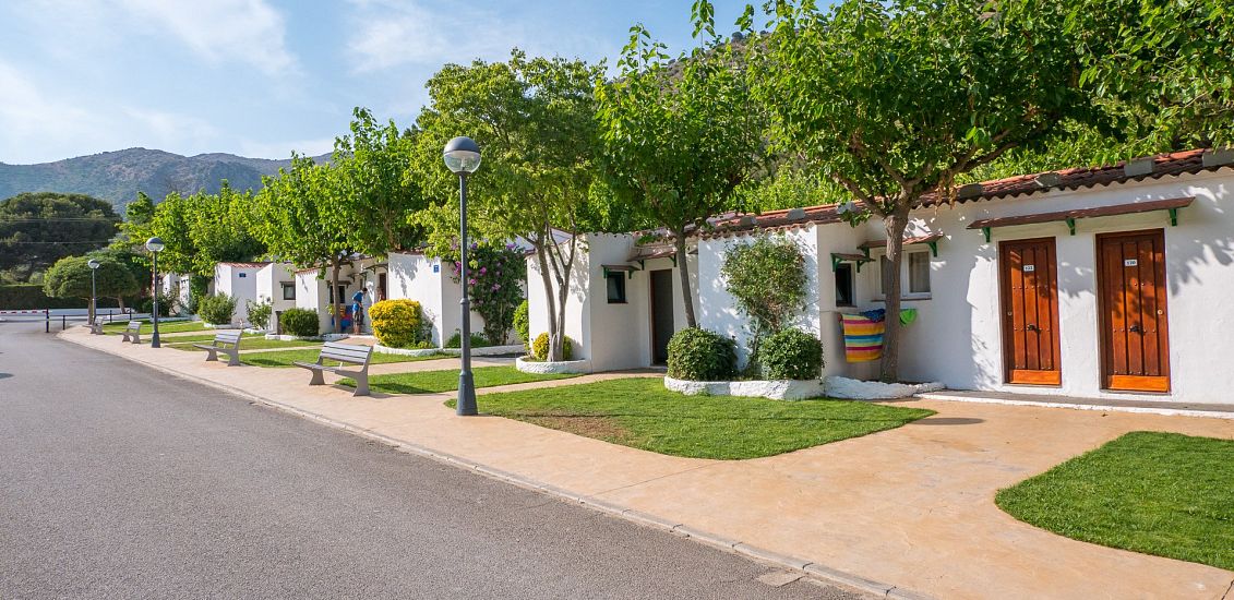 Streets inside the resort