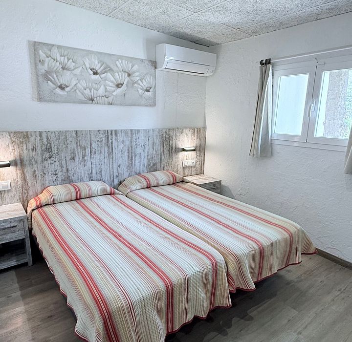 Bungalow 2/3 people with air conditioning
