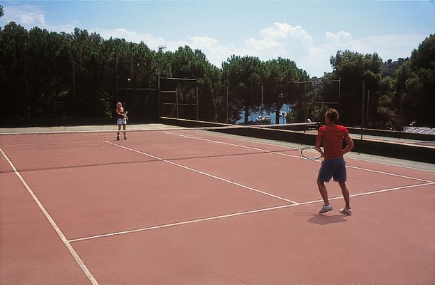 Tennis a Cala Montjoi